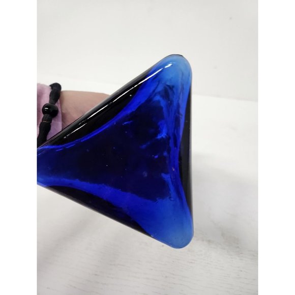 Vintage Accents Vintage Anejo Tequila Lapis Blue Agave Cobalt Blue